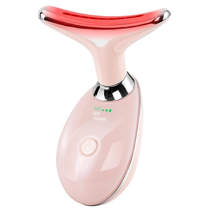 7-in-1 Facial & Neck Sculpting Massager with LED Light Therapy